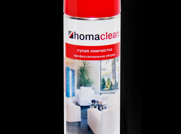 homaclean сухая химчистка (аэрозольный баллон 650 мл.)